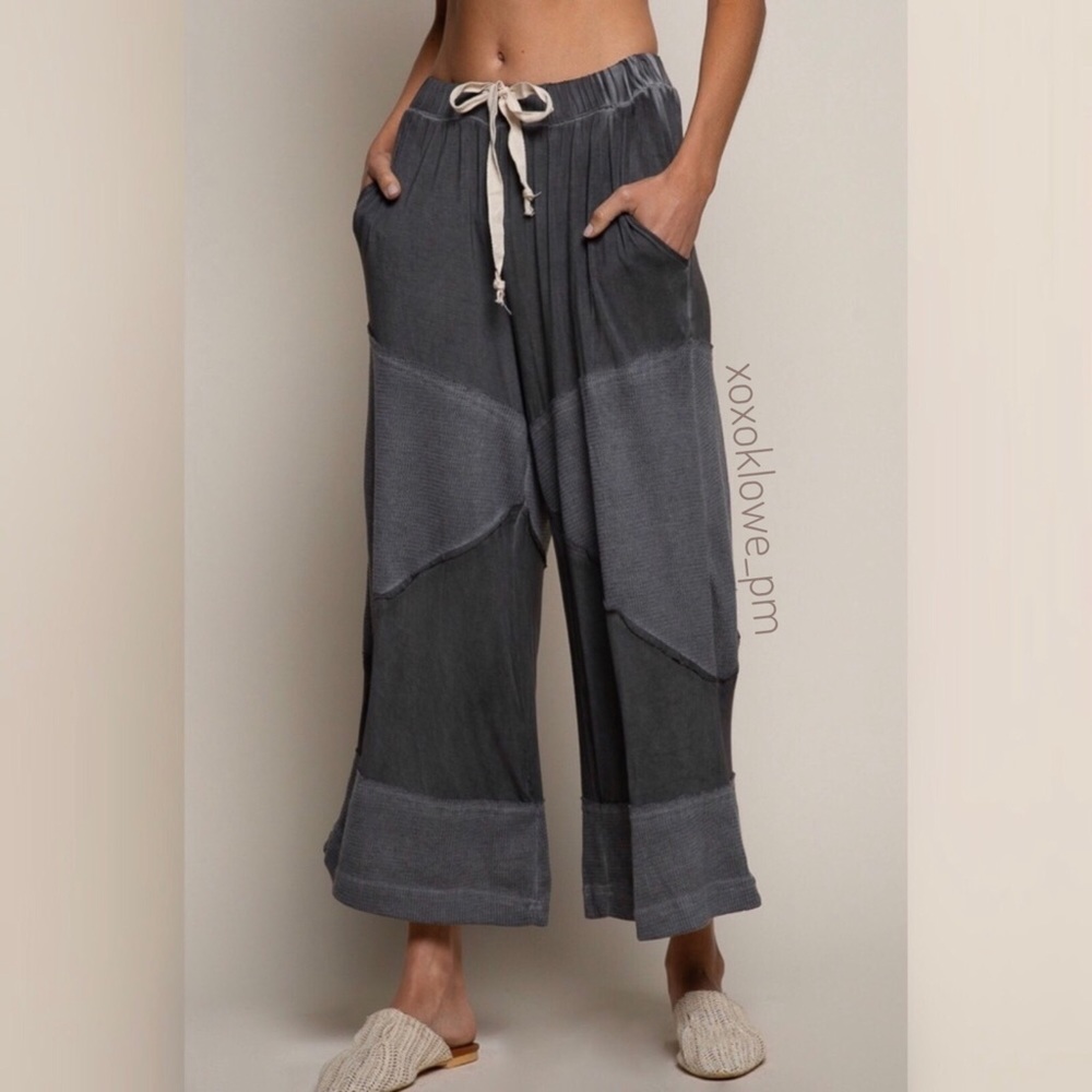 1 LEFT Wide Leg Palazzo Pants - Picture 4 of 6